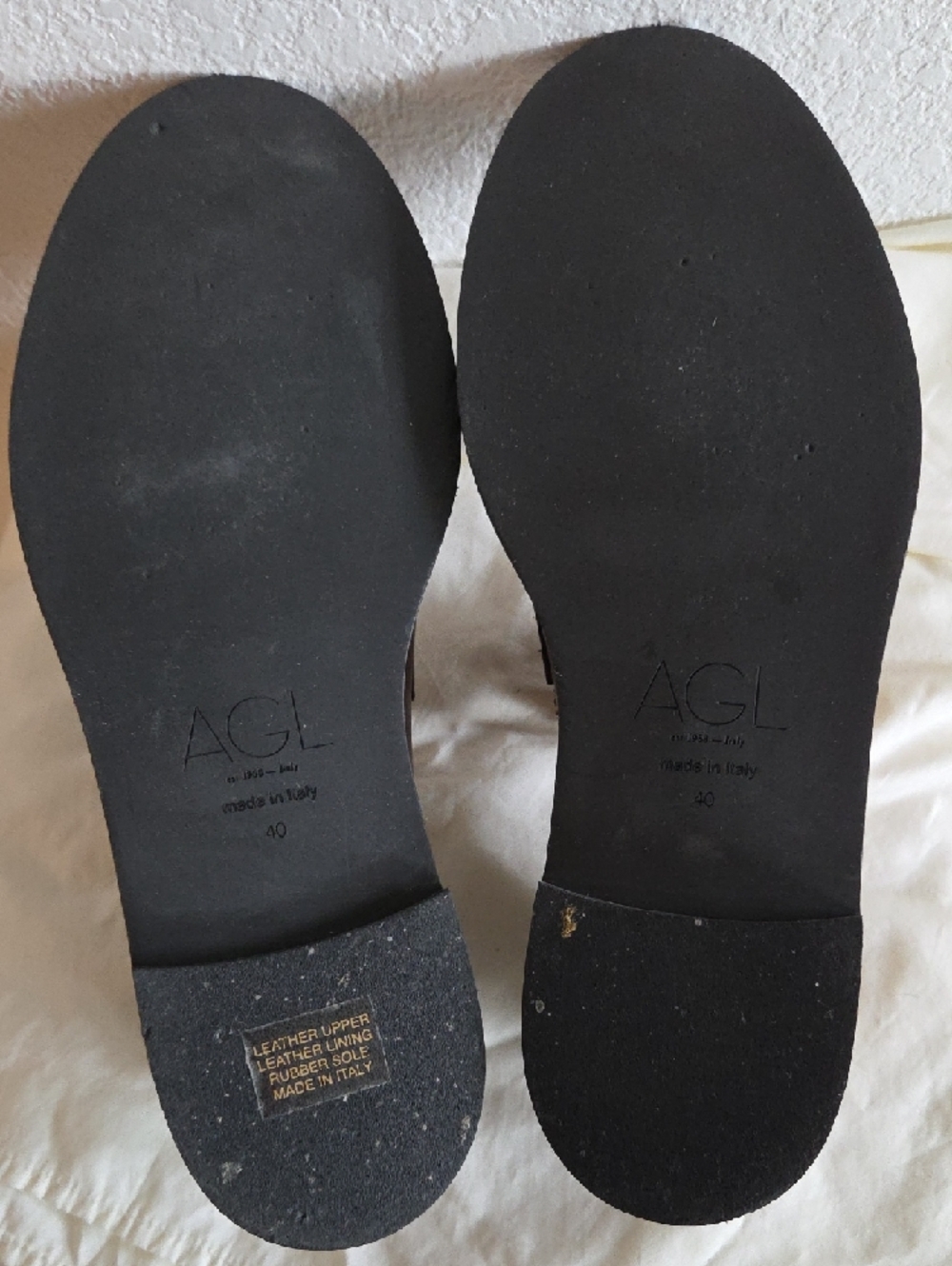 AGL Attilio Giisti Leombruni Women's  Loafers Size 40 - Picture 5 of 5